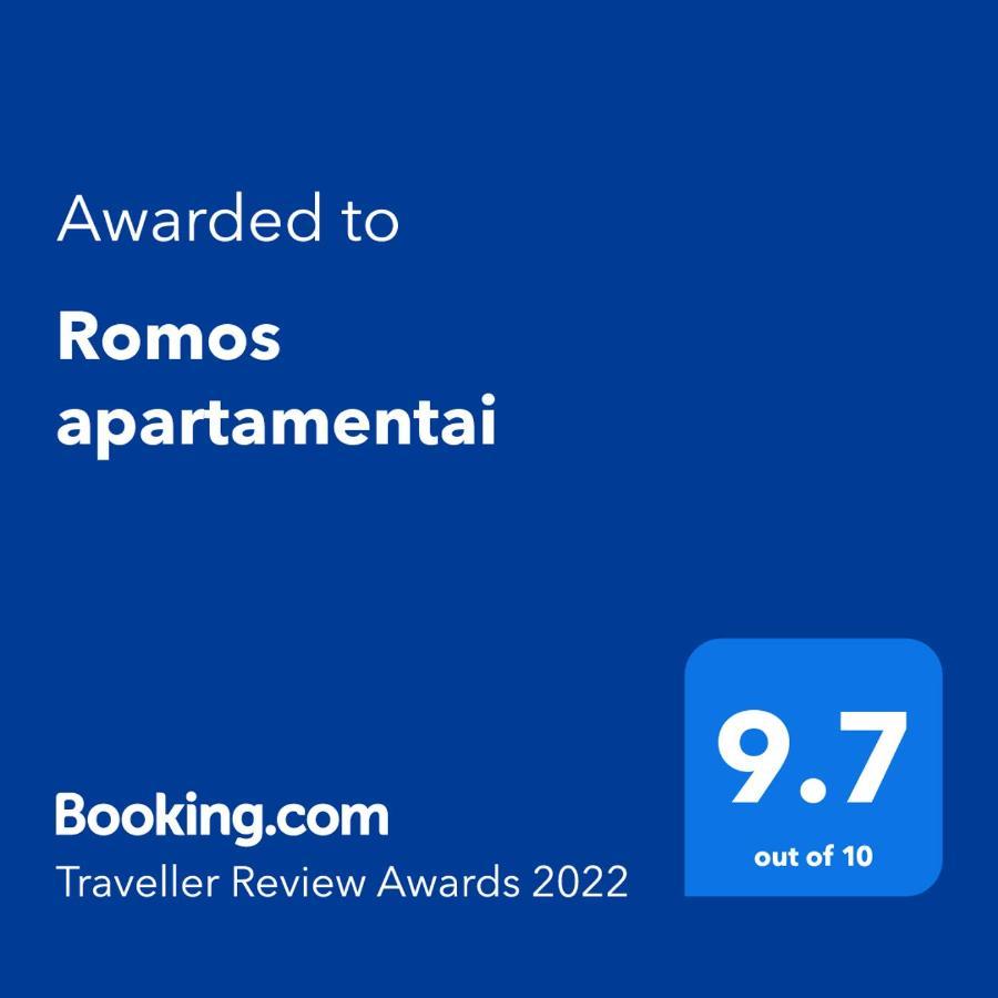 Romos Apartamentai Klaipedoje ไคลเพดา ภายนอก รูปภาพ
