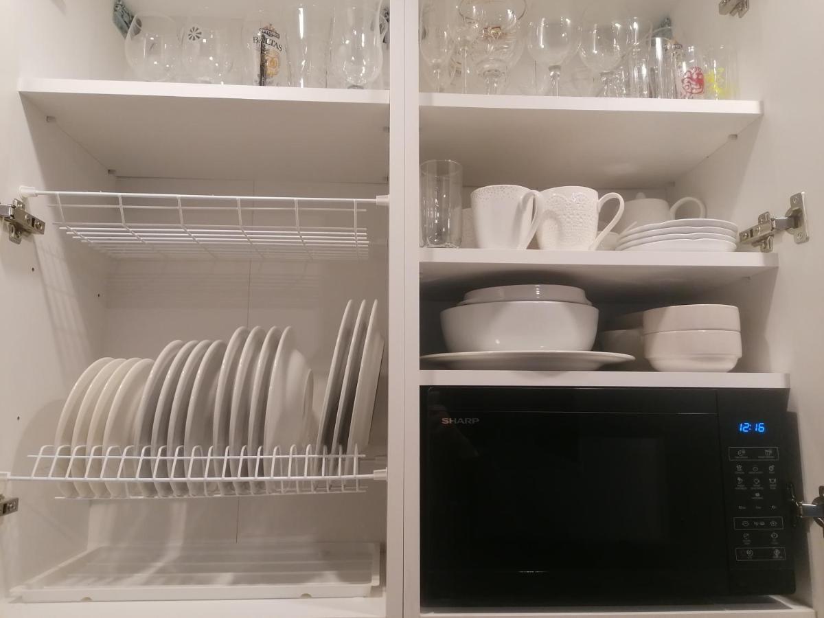 Romos Apartamentai Klaipedoje ไคลเพดา ภายนอก รูปภาพ